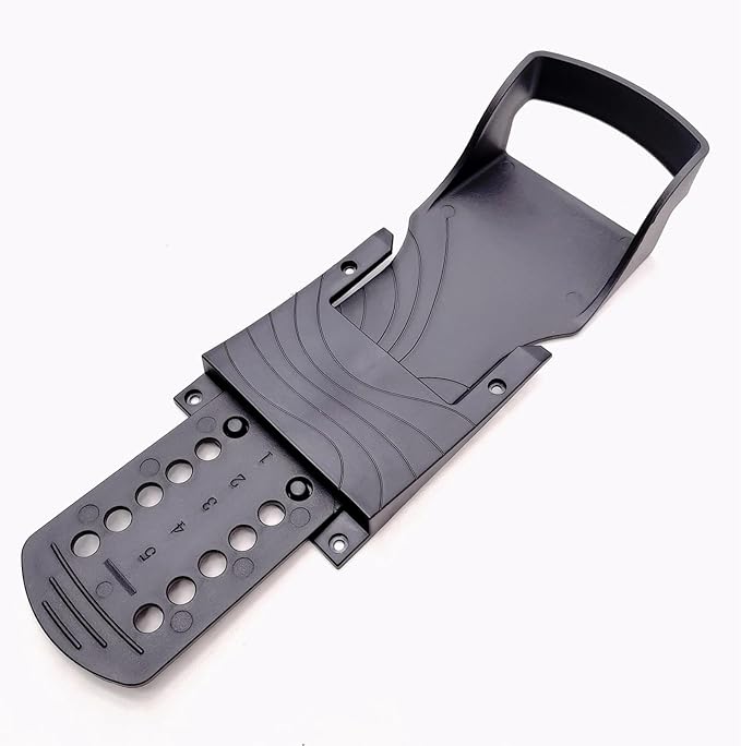 Generic Rowing Machine Pedals, Replacement Foot Pedals Fitness Equipment Accessories for Workout, Black, 35cmx10cm