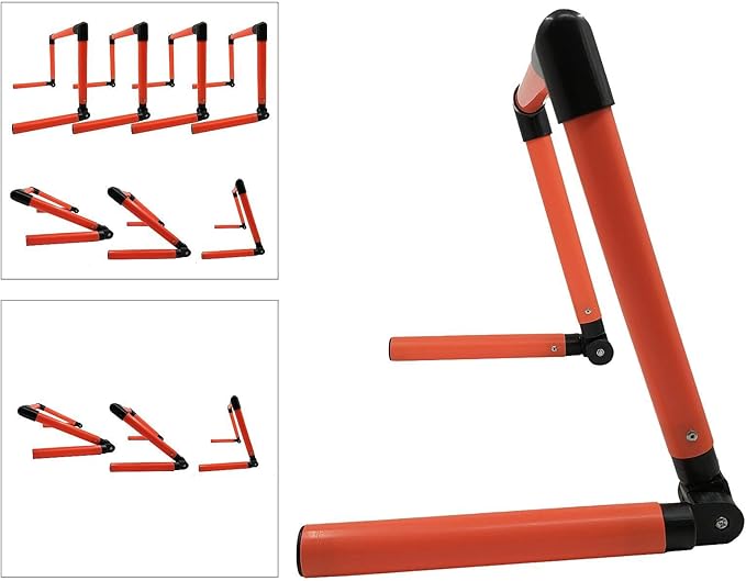 Adjustable Height Hurdle,Speed Agility Training,Foldable Hurdle Equipment for Practice