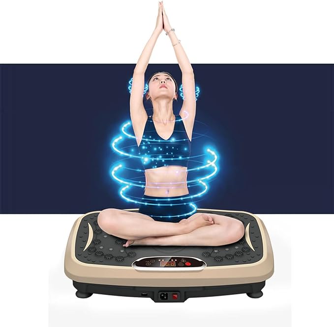 Slimming Machine Shaking Machine Vibration Machine, Ultra Slim Vibration Platform Machines Vibration Plate Exercise Machine, Home Weight Loss Equipment Thin Belly Thin Waist Artifact