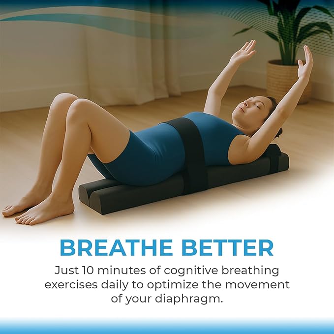 Pilates Parasetter Foam Roller System for Pilates, Yoga, Back Stretches, Core Exercises - Perfect for Reducing Cortisol Levels, Relaxation, Stress Relief and Decompressing Fascia