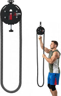 Endless Rope Trainer Machine - Your Compact Home Rope Pull Exercise Machine. Features 20kg Knob-Adjusted Resistance, Zero Setup, and Industrial-Grade for Lasting Performance