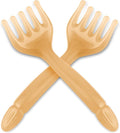 2Pcs Head Massager Manual Hair Scalp Massager Gua Sha Five Claw Massage Tool Comb Portable Handheld Resin Relax Tool for Father's Day Mother's Day Gifts (Amber)