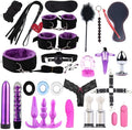 Purple Fashion 28 Piece Pilates Equipment Combination Cosplay Yoga Set, Indoor Wrist and Hip Fun Sports Accessories, Couple Gift