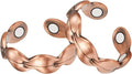 Copper Rings for Women, 99% Pure Copper Adjustable Set Magnetic Therapy Ring, Fashion Jewelry Gifts (2Pcs 0938)