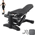 VEVOR Stair Stepper, Mini Stepper for Exercise at Home, Hydraulic Fitness Stepper with Resistance Bands, Full Body Workout Cardio Equipment, Stair Climber