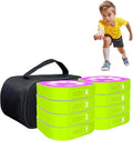 Reaction Training Lights for Kids, Speed Agility Response Training Reaction Lamp, Basketball Boxing Soccer Training Equipment Teaching Props for Sport, Fitness
