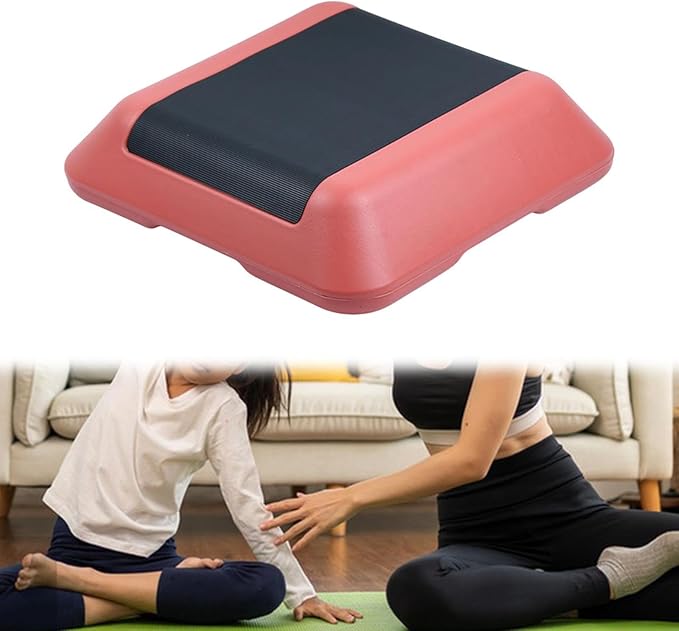 Home Gym Step Platform for Fitness, Red