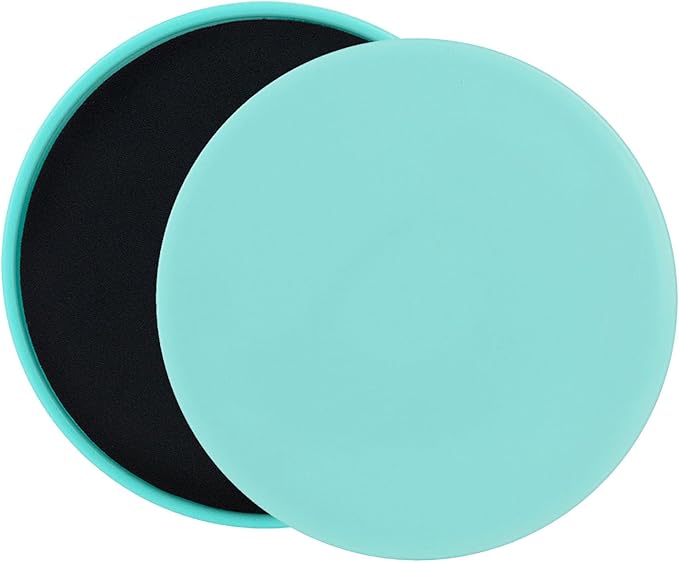 CHICIRIS Gliding Disc Fitness Core Slider for Gym and Balance Training on Wood, Carpet, or Tile 2PCS Yoga Sport