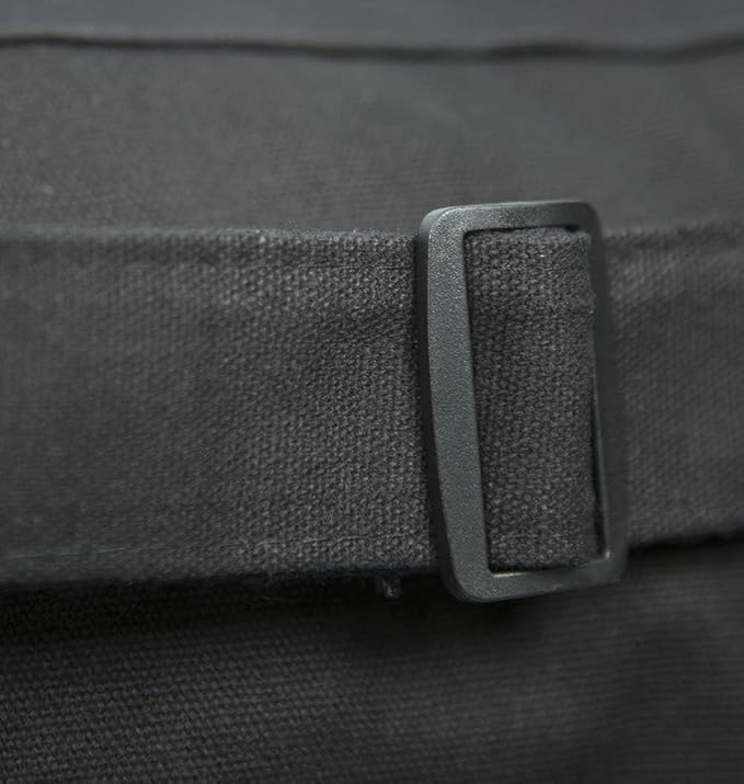 Cotton yoga mat bag with Pockets and Adjustable Strap - Full Zip Cargo Yoga Mat Carrier Bag - Bag for 1/4" 1/3" Thick Yoga Mat