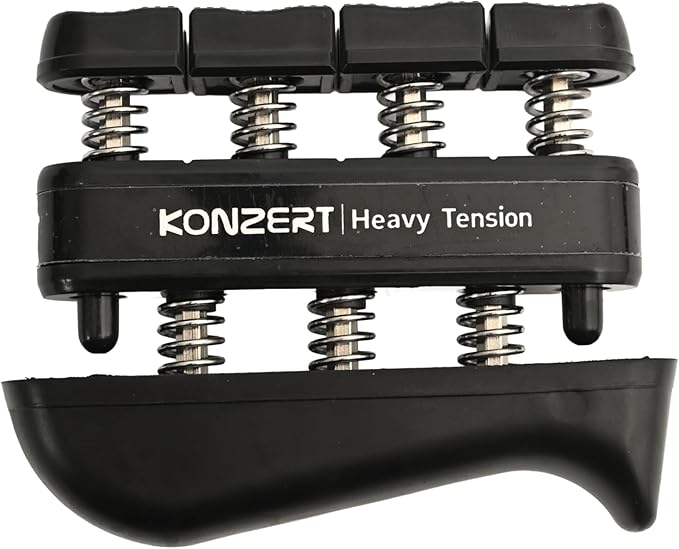 Finger Strengthener - Grip Strength Trainer, Forearm & Hand Gripper Exerciser, Strengthening Grip for Therapy, Guitar Handgrip, Wrist Strengtheners