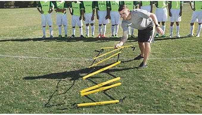 SKLZ Speed and Agility Ladder - Training Equipment for Athletes - Improve Coordination, Footwork, and Quickness - Ideal for Soccer, Football, and Fitness Workouts