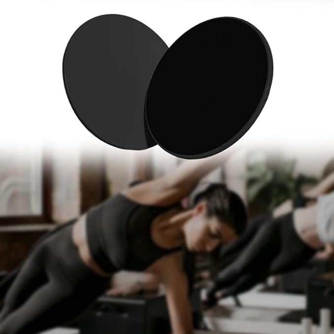 2X Exercise Core Sliders Exercise Equipment Portable Lightweight Full Body Compact Exercise Gliding Discs for Gym Pilates