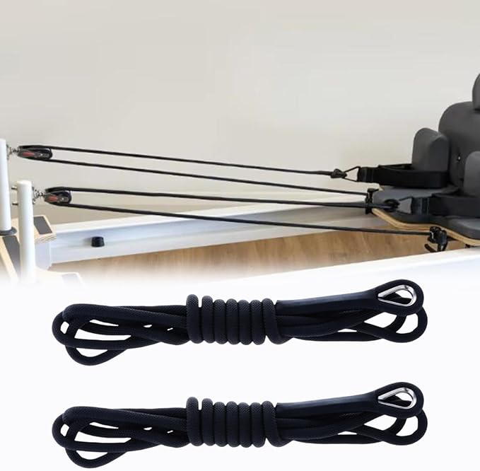 Pilates Reformer Pull Rope Band Fitting Easy to Install Strap Part for Workout Equipment Sitting Box Yoga Training- 278 cm (109.45 inches)