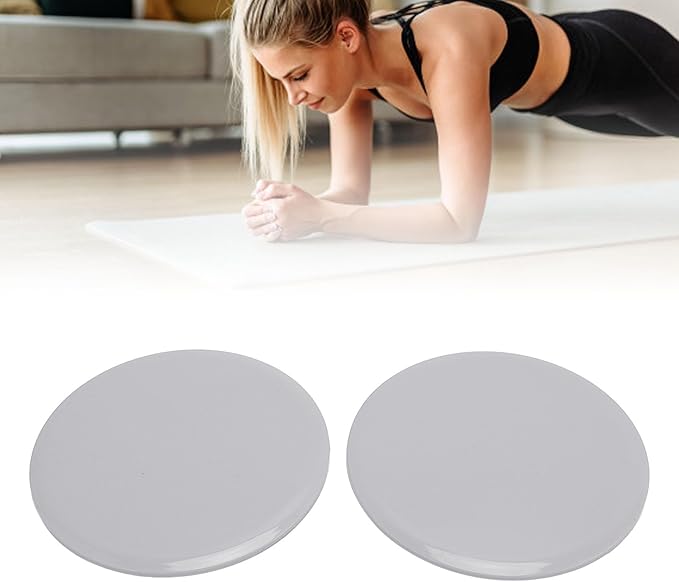 Core Sliders, 2pcs Compact Discs for Full Body Workout Fitness Home Exercise Equipment Floor Sliders