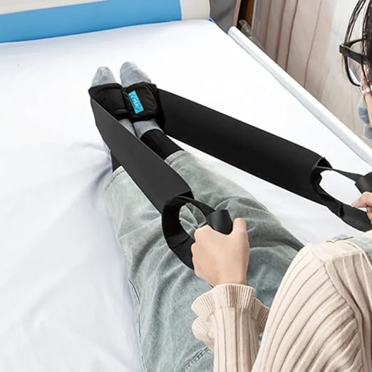 Leg Recovery Exercise Equipment for Increasing Range of Motion after Knee Replacement, Suitable for Relieving Knee Pain,Stretches Knees, Hips & Hamstrings, Improving Mobility (double-legged Styles)
