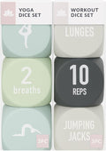 Yoga & Exercise Dice Set – Workout Dice for Home Fitness, HIIT, Strength Moves, Cardio, Stretching & Breathing | Fun Random Generator for Women, Men, Couples, Beginners&Trainers(Special Edition)