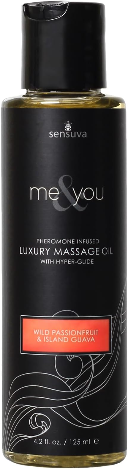 Sensuva Me & You Massage Oil | Wild Passion Fruit & Island Guava | 4.2 fl.oz.