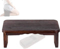 Corrosion Resistant Folding Meditation Bench, Contemporary Prayer Stool with Angled Legs for Extended Practice, for Yoga, Meditations, Prayer, Seiza, Kids