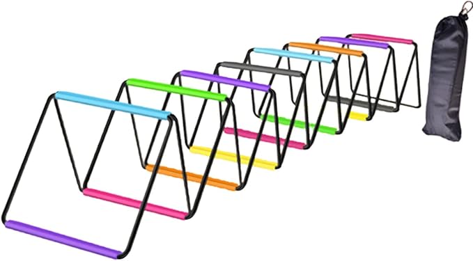 Agility Ladder Jumping Hurdles for Men Women and Kids Flexible Football Footwork Ladders Speed Ladder for Outdoor Sports