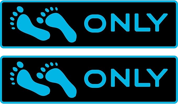 Naked Feet Only Step Pads Non-Slip EVA Foam Step Pad for Boat Gunwales & Ladders, 6mm Brushed Marine Grade Anti-Skid Adhesive Pads (Pair) SeaDek Technology - Black/Blue