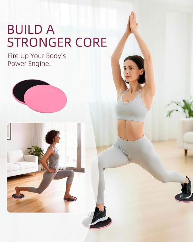 Abahub Pilates Ring Set, Home Workout Pilates Equipment, 14”Magic Circle, Yoga Ball, Resistance Bands, Sliding Disks, Socks, Fascial Ball, Workout Guide & Bag, Blue Set