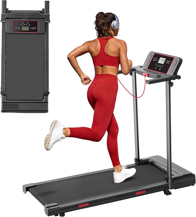 MCRG Walking Pad Treadmill with Incline, 2026 Upgrade Portable Walking pad Treadmill with Handle Bar, 0.6-7.6MPH Small Treadmills Walking Pad for Home Small, 3.5HP, 350LBS