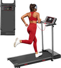 MCRG Walking Pad Treadmill with Incline, 2026 Upgrade Portable Walking pad Treadmill with Handle Bar, 0.6-7.6MPH Small Treadmills Walking Pad for Home Small, 3.5HP, 350LBS