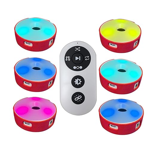 Reaction Training Lights, Speed Agile Reaction Training Lamp for Basketball Football Boxing Handball - USB Charging(6)
