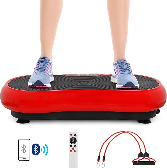 ZENY Vibration Plate Exercise Machine, Whole Body Workout Vibration Fitness Platform for Weight Loss, Toning Wellness, Home Gym Equipment