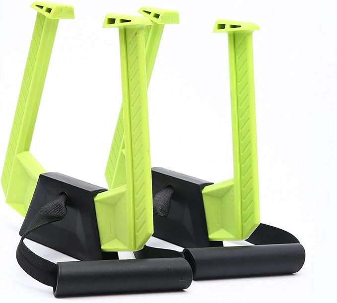 2X Portable Door Frame Bar Grip Attachments Nonslip Strength Training Equipment for Hotel Core Workout Indoor