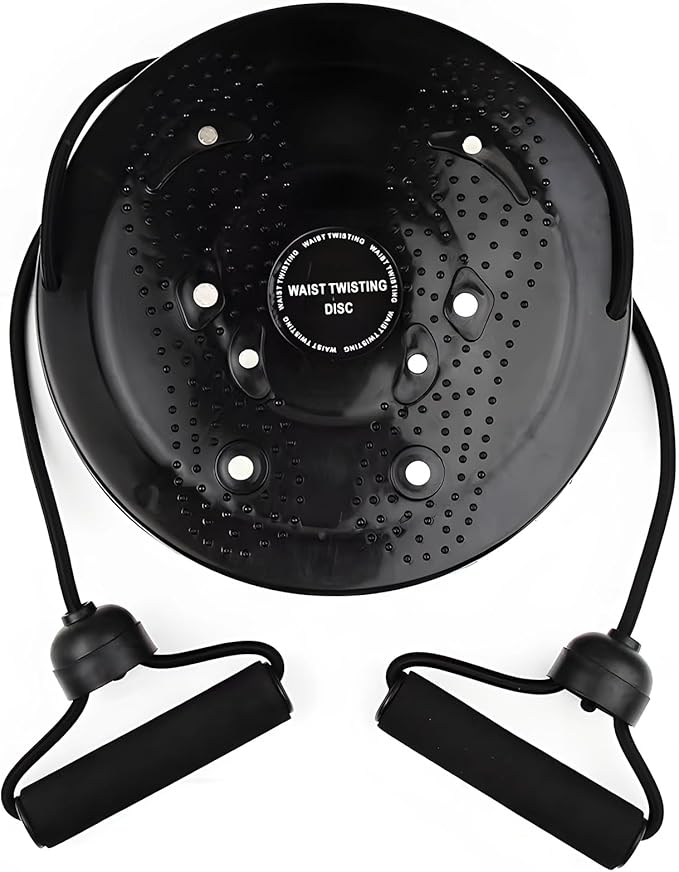 Ab Twister Board, Waist Whisper - 9.8 x 9.8 x 1.4 in Waist Twisting Disc, Plastic Material, Home Exercise, Slim Waist Effortlessly, Supports Up to 220 lbs