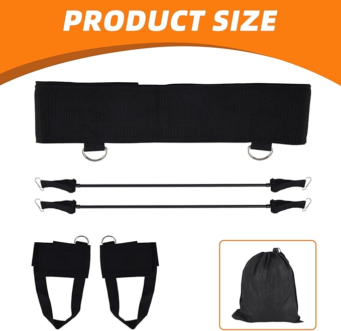 Vertical Jump Trainer, Jump Trainer Leg Strength Resistance Bands, Jumping Trainer for Basketball Triple Jump Football Volleyball Training Provide
