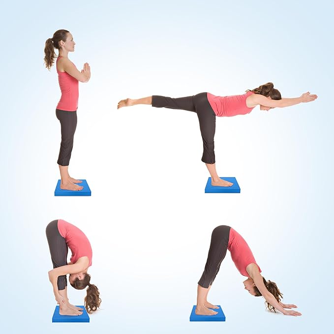 High-Density Balance Pad for Exercise,Non-Slip Foam Mat for Pilates, Fitness,Yoga, Core Training Physical Therapy, Knee Pad for Floor