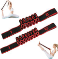 Fitness Resistance Band for Stretching and Yoga, Fashion Puller Exercise, 8/10 Loops Elastic Exercise Bands for Adults, Exercise Bands with Handles for Full Body Stretching Shaping