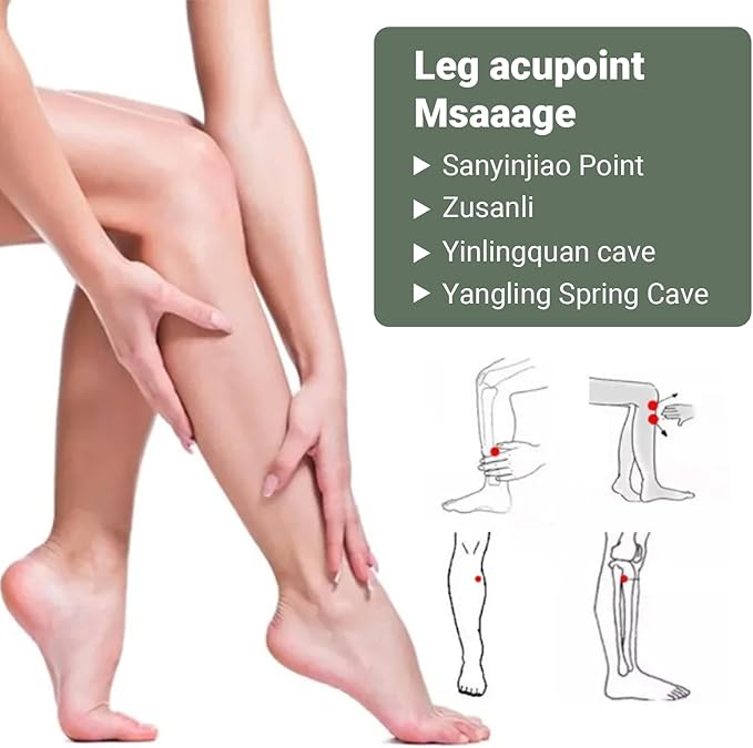 Magnetic Massage Fork - Multi-Functional Meridian Point Magnet Massager Stick for Pain Relief Muscle Relaxation, Stainless Steel, 1 Pcs