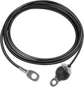LFJ Replacement Gym Cable with Stopper Ball Fitness Pulley Cable Steel Wire Rope for Cable Machine Home Gym Weight Lift Pulley System