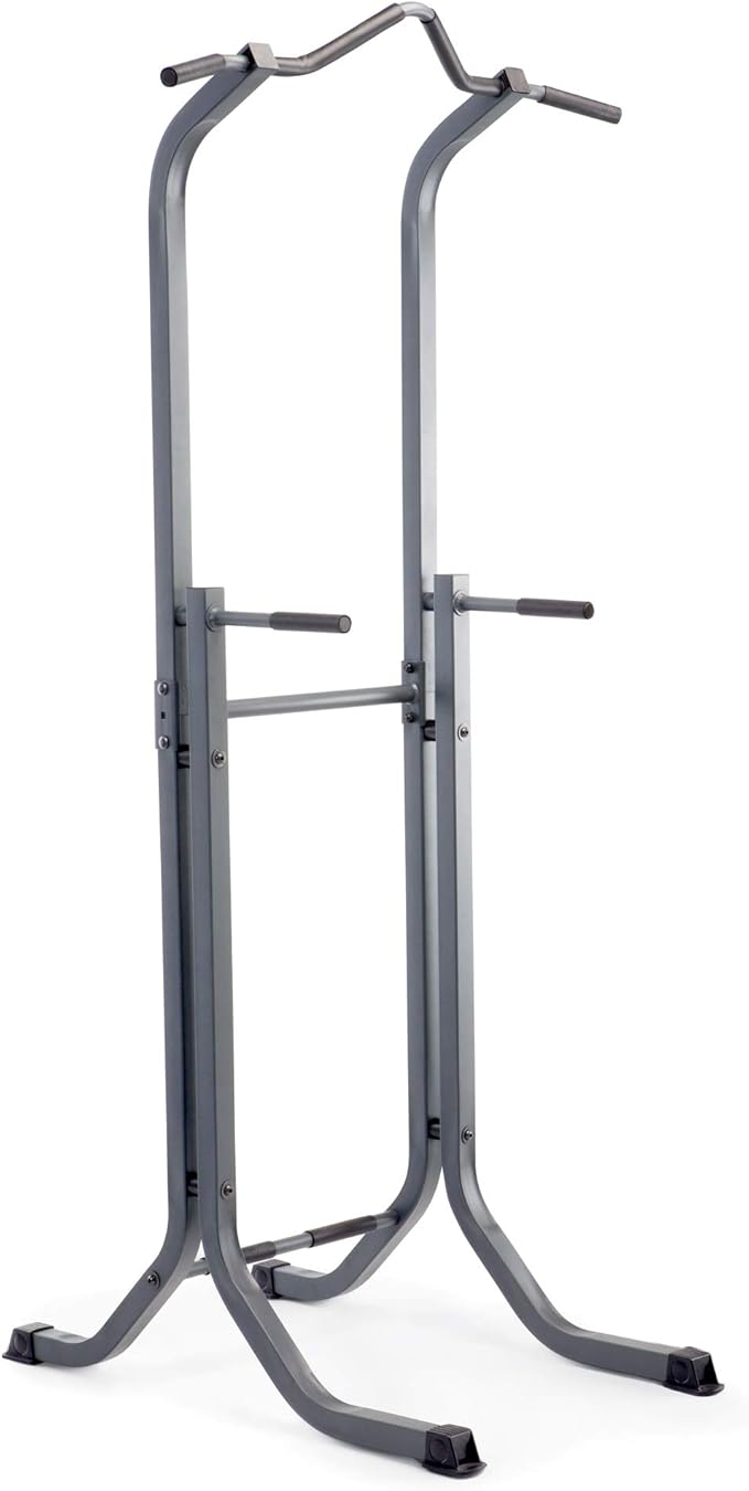 Marcy Power Tower Multi-Functional Home Gym Pull Up Chin Up Push up Dip Station for Strength Training TC-5580