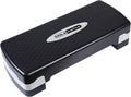 HolaHatha Compact Portable Aerobic Step Platform Exercise Fitness Equipment, Cardio Stepper with Adjustable Height for Home Gym