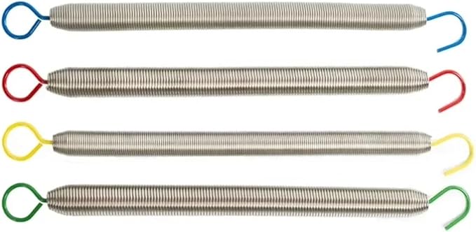 Pilates Reformer Spring Accessories Training Springs Double Sided Hook Coil Color Portable Pilates Spring