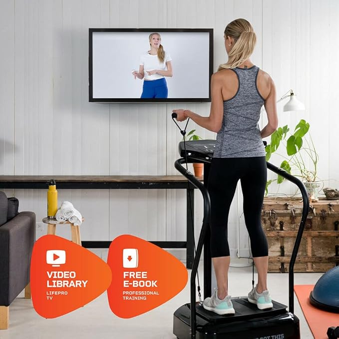 Lifepro Rhythm Vibration Plate Body Exercise Workout Equipment Machine(Open Box)