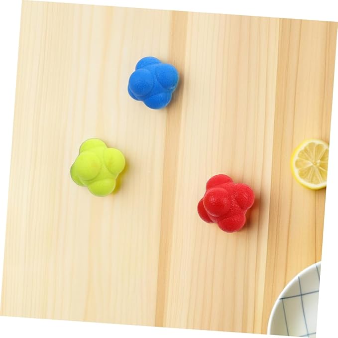 TOYANDONA 6pcs Agility Training Ball Reaction Balls Reflex Sports Coordination Hand Eye Coordination Training for Ages