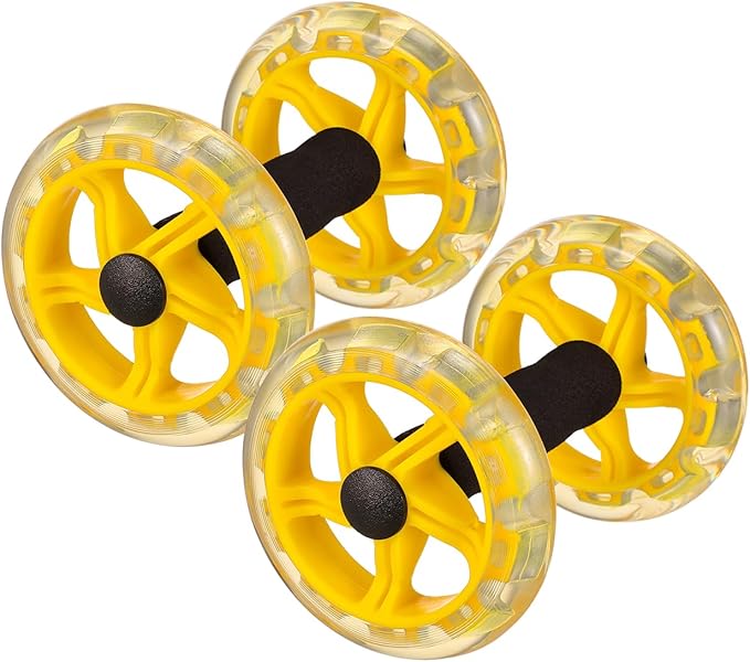 Ab Roller Wheel: Ab Wheel for Core Training, Exercise Abdominal Roller Hand Weights Dumbbell Fitness Exercise Device Home Gym Gear for Men/Women
