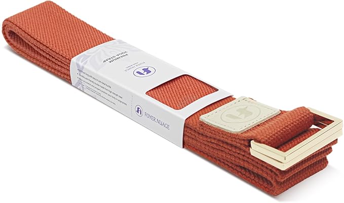 Yoga Straps 1.8M or 2.5M, Durable Cotton Yoga Straps for Stretching, Adjustable Yoga Belt Strap for Yoga, Dance, Gym Workouts