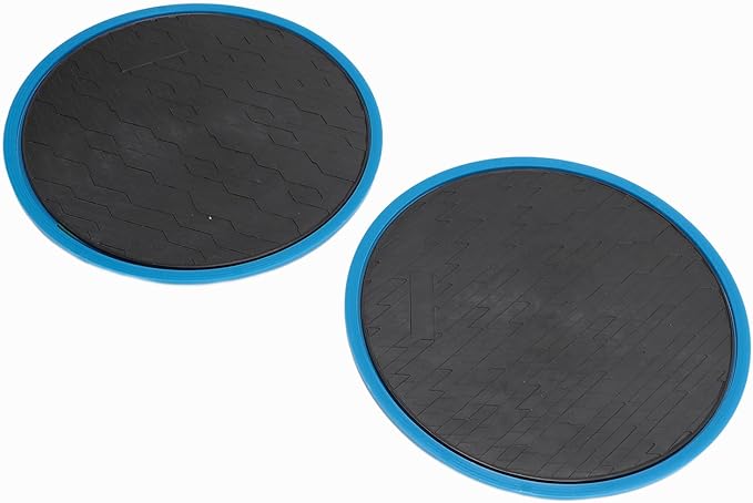 EVTSCAN Core Sliders 2pcs Compact Gliding Discs Full Body Workout Fitness Equipment Round