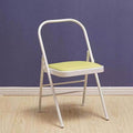 Iyengar Yoga Chair,Pilates Chair,Yoga Inversion Chair,Backless Yoga Chair Prop,Home Exercises Reinforced Design, lemon-82cm×45cm