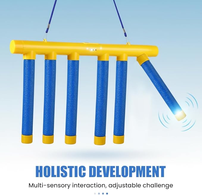 Reflective Drop Stick Challenge Game Set, 2026 Upgrade Hand Eye Coordination Training Catching Sticks Game Reaction Training, 3 Adjustable Speed Modes Catching Sticks Games
