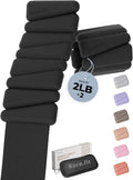 Pilates Weight | Wrist & Ankle Weights for Women | Weighted Bangles | 1LB/ 2LB Each (Set of 2)