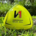 ONEKEEPER Soccer Reflex & Reaction Ball - White, Orange, Blue, Pink, and Fluo Yellow, Agility and Coordination Training for Kids and Juniors (Pump Not Included)