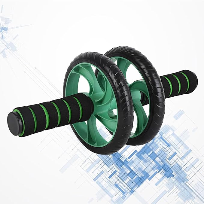 Happyyami Abdominal Wheel Abdominal Device Ab Roller for Workout Gym Exercise Equipment Lose Weight Fitness Tool