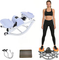 The rock stepper,rock stepper side to side,Machine for Home Exercise 15 Minutes for Quick Fat Burning and Body Shaping，Suitable for Home, Apartment, and Dormitory Use